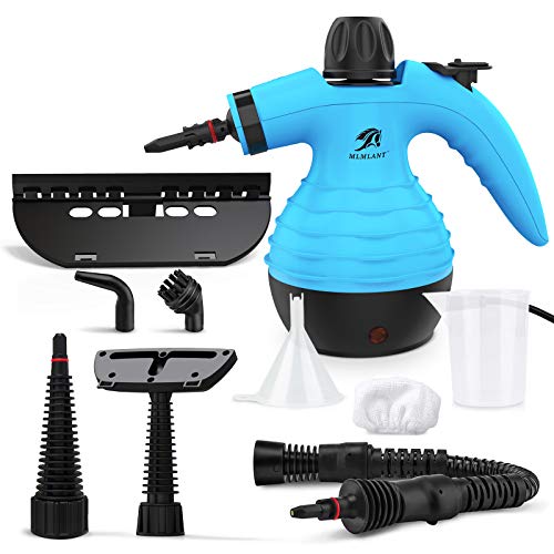 MLMLANT Multiuso Purificador Limpiador de vapor para la eliminación de manchas, alfombras, cortinas, control de errores de cama, asientos de coche (Multicolor) MLMLANT Multiuso Purificador Limpiador de vapor para la eliminación de manchas, alfombras, cortinas, control de errores de cama, asientos de coche (Multicolor)