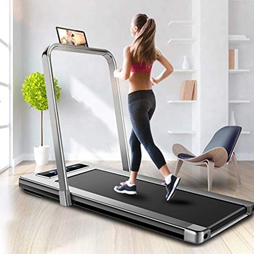 MMSZFitness Cinta de Correr Eléctrica Plegable,Cinta de Andar Profesional,con Aplicación Inteligente con Control Remoto,Sistema Seguridad Magnético Maquina de Correr Compacta Sistema de Amortiguación