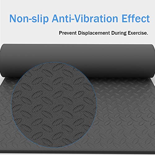 MNBVH Esterilla Maquinas Fitness, Caracteristicas : Antideslizante - Absorbe Golpes - Insonorizar - Usado para Cinta de Correr y Todo Maquinas de Gimnasio Alfombra 175×80×1cm MNBVH Esterilla Maquinas Fitness, Caracteristicas : Antideslizante - Absorbe Golpes - Insonorizar - Usado para Cinta de Correr y Todo Maquinas de Gimnasio Alfombra 175×80×1cm