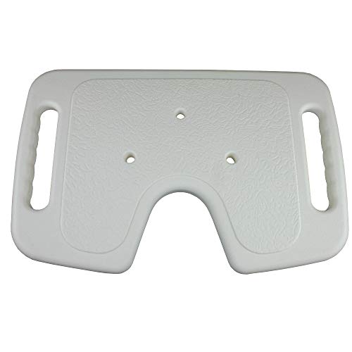 Mobiclinic, Bahía, Silla o taburete de baño, de ducha, ortopédica, altura regulable, respaldo, asiento en U, conteras antideslizantes Mobiclinic, Bahía, Silla o taburete de baño, de ducha, ortopédica, altura regulable, respaldo, asiento en U, conteras antideslizantes
