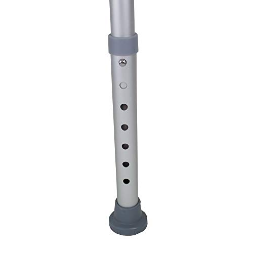 Mobiclinic, Bahía, Silla o taburete de baño, de ducha, ortopédica, altura regulable, respaldo, asiento en U, conteras antideslizantes Mobiclinic, Bahía, Silla o taburete de baño, de ducha, ortopédica, altura regulable, respaldo, asiento en U, conteras antideslizantes