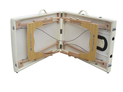 Mobiclinic, Camilla plegable de madera, CM-01 BASIC, Cama de masaje, Portátil, Fisioterapia, Marca Española, Cómoda, Regulable, 180x60 cm, Crema Mobiclinic, Camilla plegable de madera, CM-01 BASIC, Cama de masaje, Portátil, Fisioterapia, Marca Española, Cómoda, Regulable, 180x60 cm, Crema