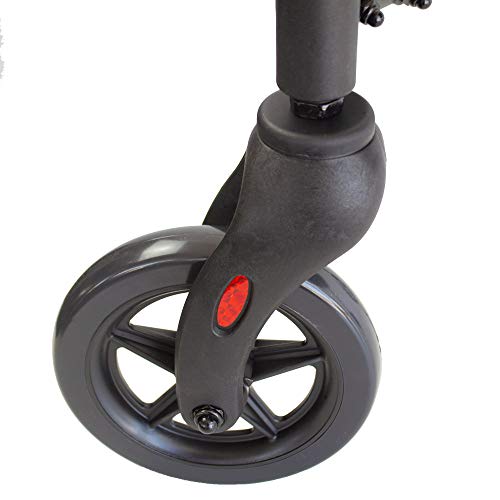 Mobiclinic, Modelo Dehesa, Andador para minusvalidos, adultos, mayores o ancianos, de aluminio, ligero, plegable, con asiento y 4 ruedas, Color Gris Perlado Mobiclinic, Modelo Dehesa, Andador para minusvalidos, adultos, mayores o ancianos, de aluminio, ligero, plegable, con asiento y 4 ruedas, Color Gris Perlado