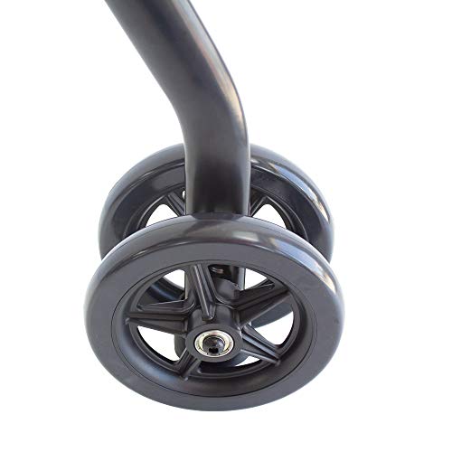 Mobiclinic, Modelo Dehesa, Andador para minusvalidos, adultos, mayores o ancianos, de aluminio, ligero, plegable, con asiento y 4 ruedas, Color Gris Perlado Mobiclinic, Modelo Dehesa, Andador para minusvalidos, adultos, mayores o ancianos, de aluminio, ligero, plegable, con asiento y 4 ruedas, Color Gris Perlado
