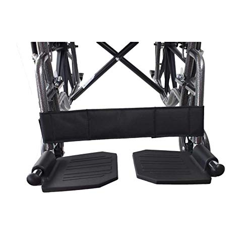 Mobiclinic, modelo S220, Silla de ruedas plegable premium, autopropulsable, ortopédica, para minusválidos, reposapiés y reposabrazos abatibles, color Negro, asiento 46 cm, ultraligera