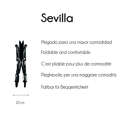 Mobiclinic, modelo S220, Silla de ruedas plegable premium, autopropulsable, ortopédica, para minusválidos, reposapiés y reposabrazos abatibles, color Negro, asiento 46 cm, ultraligera Mobiclinic, modelo S220, Silla de ruedas plegable premium, autopropulsable, ortopédica, para minusválidos, reposapiés y reposabrazos abatibles, color Negro, asiento 46 cm, ultraligera