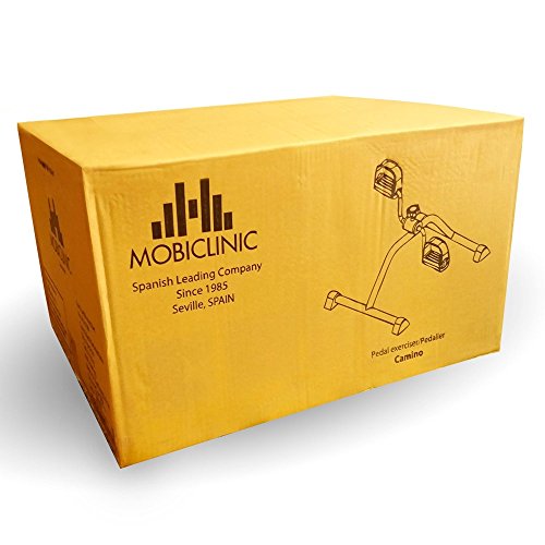 Mobiclinic, Pedalier,Camino, Ejercitador de brazos y piernas, Marca Española, Ejercicio en casa, Minibicicleta estática