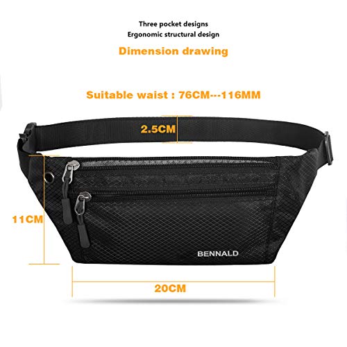 MOBIUSPHY Riñonera Deportiva, Riñonera Mujer Hombre Running Cinturón Impermeable Bandolera Multifuncional Bolsillos Ajustable Bolso de Cintura Viajar Camina el Perro Bicicleta Excursionismo Negro MOBIUSPHY Riñonera Deportiva, Riñonera Mujer Hombre Running Cinturón Impermeable Bandolera Multifuncional Bolsillos Ajustable Bolso de Cintura Viajar Camina el Perro Bicicleta Excursionismo Negro