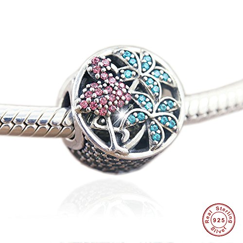 MOCCI El encanto tropical del flamenco de la colección del verano 2017 rebordea los ajustes de DIY para las pulseras auténticas de Pandora 925 Joyería de la plata esterlina MOCCI El encanto tropical del flamenco de la colección del verano 2017 rebordea los ajustes de DIY para las pulseras auténticas de Pandora 925 Joyería de la plata esterlina