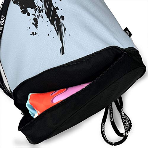 Mochila con cordón Taekwondo Drawstring Backpack Rucksack Shoulder Bags Training Sack For Gym Sports