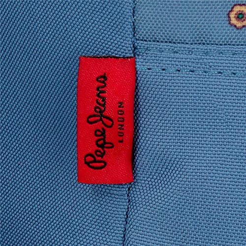 Mochila de Paseo Pepe Jeans 6382161 Pam, 32 cm, Multicolor Mochila de Paseo Pepe Jeans 6382161 Pam, 32 cm, Multicolor