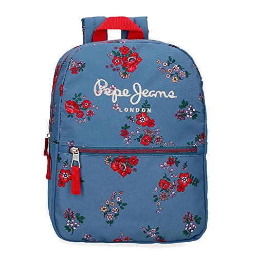 Mochila de Paseo Pepe Jeans 6382161 Pam, 32 cm, Multicolor Mochila de Paseo Pepe Jeans 6382161 Pam, 32 cm, Multicolor
