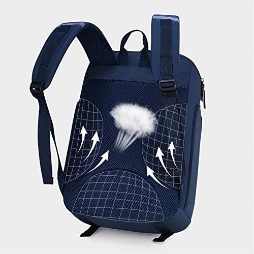 Mochila escolar para niños con cremallera cómoda y práctica, azul real (Azul) - 6978520853106