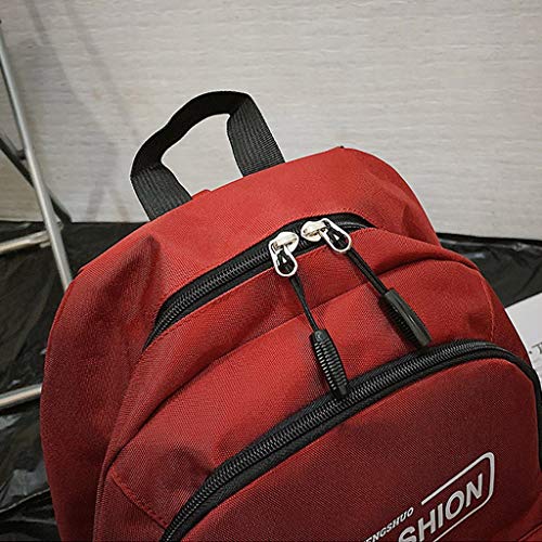 Mochila Escolar URIBAKY, Mochila para Hombre, Mochila para Computadora PortáTil, Resistente Al Agua, Material De PoliéSter para Computadora PortáTil, para La Biblioteca Escolar del Estudiante