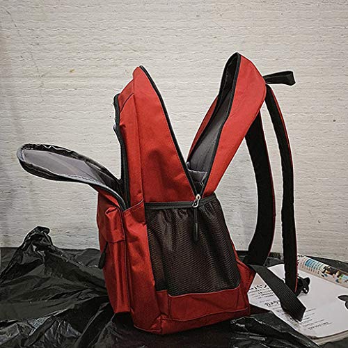 Mochila Escolar URIBAKY, Mochila para Hombre, Mochila para Computadora PortáTil, Resistente Al Agua, Material De PoliéSter para Computadora PortáTil, para La Biblioteca Escolar del Estudiante