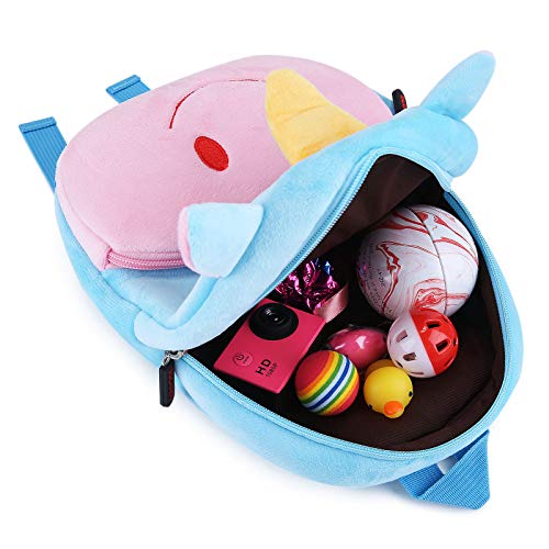 Mochila Infantil Kindergarten Guarderia Animales Linda Bolso Bebe Escuela Dibujos Animados para niña y niño 1-3 años,Caballo Arcoiris