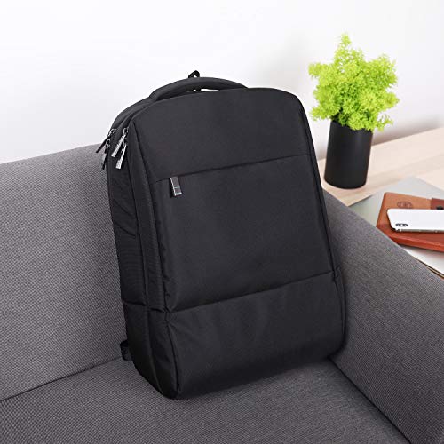 Mochila para Portátil, REYLEO Mochila Negocio Impermeable con Puerto de USB para Hombre Mujer Estudiante - Negro Mochila para Portátil, REYLEO Mochila Negocio Impermeable con Puerto de USB para Hombre Mujer Estudiante - Negro