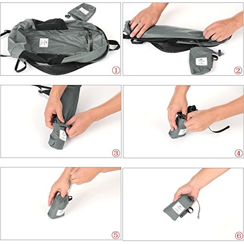 Mochila Plegable Mochila Compacta Ligera Resistente al Agua Para Viajes Colegio Deportes Aire Libre Nueva 2018 Macuto Empacable Impermeable Ultraligero de Diario para Hombres Mujeres Estudiantes 18L Mochila Plegable Mochila Compacta Ligera Resistente al Agua Para Viajes Colegio Deportes Aire Libre Nueva 2018 Macuto Empacable Impermeable Ultraligero de Diario para Hombres Mujeres Estudiantes 18L