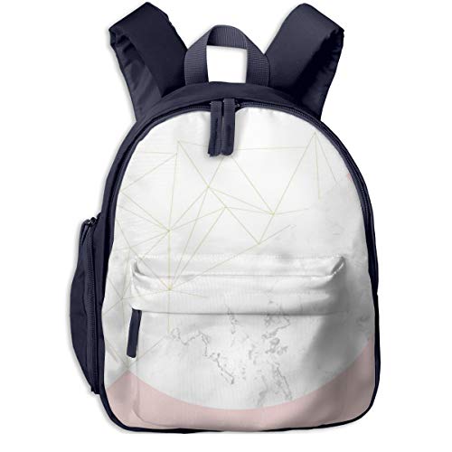 Mochilas Infantiles, Bolsa Mochila Niño Mochila Bebe Guarderia Mochila Escolar con Catálogo de mármol para Niños de 3 A 6 Años de Edad