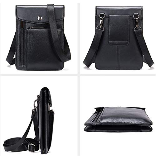 Moda Bolsa Riñoneras Running Bolso Cintura Unisexo Pequeño elegante clásico vertical Crossbody bolso de mensajero for hombres for hombres Paquete de cintura de la cintura que lleva el titular de la bo