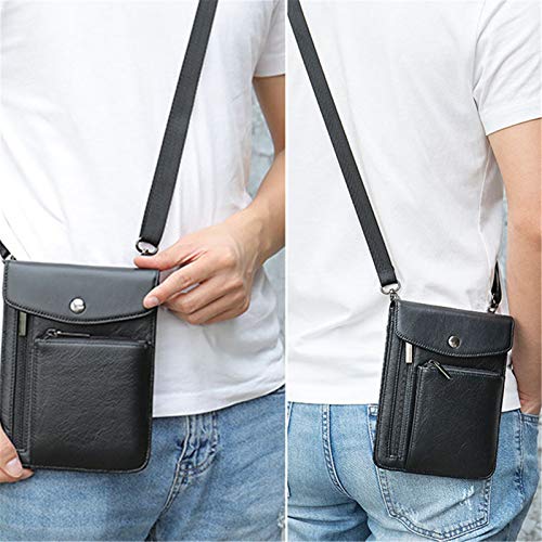 Moda Bolsa Riñoneras Running Bolso Cintura Unisexo Pequeño elegante clásico vertical Crossbody bolso de mensajero for hombres for hombres Paquete de cintura de la cintura que lleva el titular de la bo