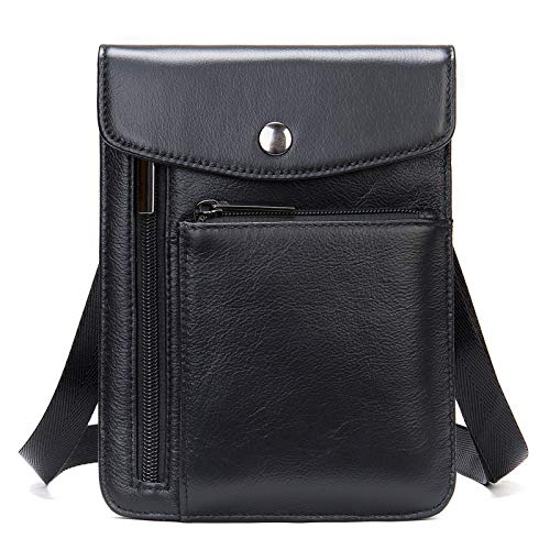 Moda Bolsa Riñoneras Running Bolso Cintura Unisexo Pequeño elegante clásico vertical Crossbody bolso de mensajero for hombres for hombres Paquete de cintura de la cintura que lleva el titular de la bo