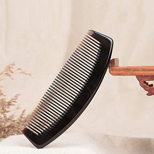 Modolady-comb Peine De Masaje De Cuerno Peine De Mano Peinepeine De Cuerno Natural En Forma De Media Luna Peine De Cuerno De Búfalo
