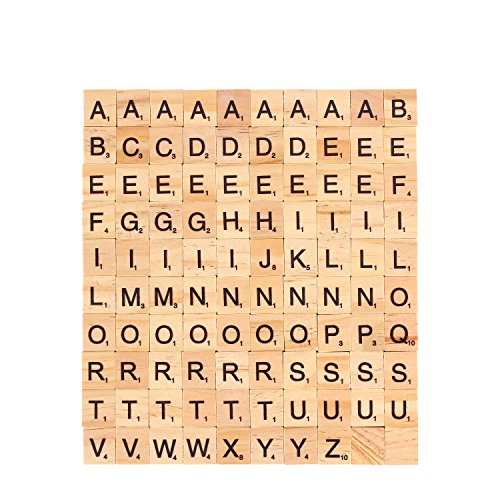 moinkerin 100 Piezas Letras de Madera Juego Letras Juguetes Juegos Artesanía Alfabeto Madera A a Z para Educación Infantil, Juguetes para Niños, Manualidades, Bricolaje moinkerin 100 Piezas Letras de Madera Juego Letras Juguetes Juegos Artesanía Alfabeto Madera A a Z para Educación Infantil, Juguetes para Niños, Manualidades, Bricolaje