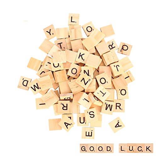 moinkerin 100 Piezas Letras de Madera Juego Letras Juguetes Juegos Artesanía Alfabeto Madera A a Z para Educación Infantil, Juguetes para Niños, Manualidades, Bricolaje moinkerin 100 Piezas Letras de Madera Juego Letras Juguetes Juegos Artesanía Alfabeto Madera A a Z para Educación Infantil, Juguetes para Niños, Manualidades, Bricolaje