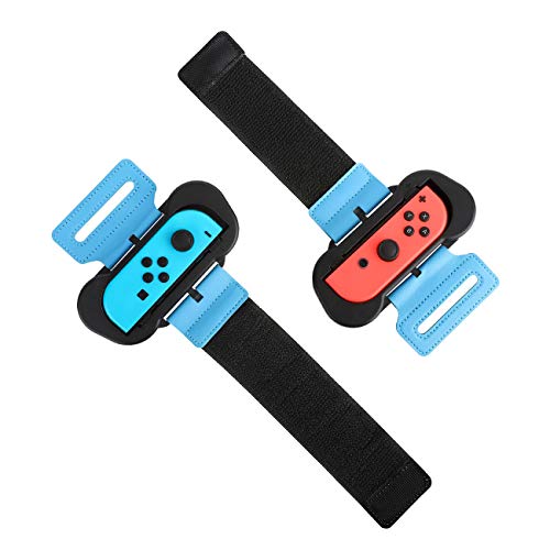 MoKo [2 PZS Correa de Muñeca Compatible con Joy-con Nintendo Switch Just Dance 2021/2020 y Zumba, Banda de Muñeca Elástica Cómoda de 2 Tamaños Diferentes Ajustable para Adultos y Niños MoKo [2 PZS Correa de Muñeca Compatible con Joy-con Nintendo Switch Just Dance 2021/2020 y Zumba, Banda de Muñeca Elástica Cómoda de 2 Tamaños Diferentes Ajustable para Adultos y Niños