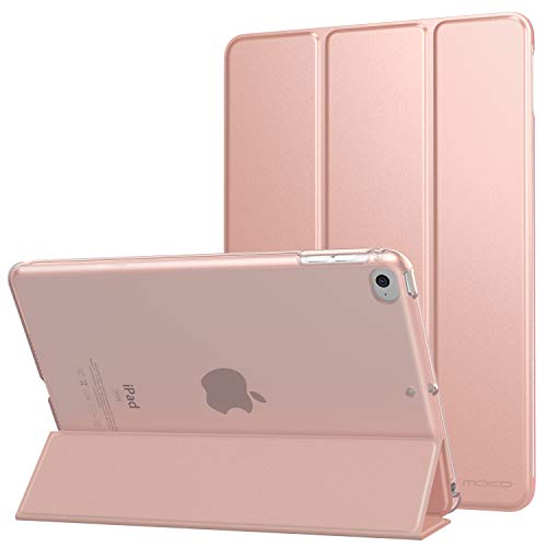 MoKo Compatible con New iPad Mini 5th Generation 7.9" 2019/iPad Mini 4 2015 Funda, Delgado y Ligero Protector con Magnética Función de Cargar/Par y Auto Sueño/Estela - Oro Rosa MoKo Compatible con New iPad Mini 5th Generation 7.9" 2019/iPad Mini 4 2015 Funda, Delgado y Ligero Protector con Magnética Función de Cargar/Par y Auto Sueño/Estela - Oro Rosa