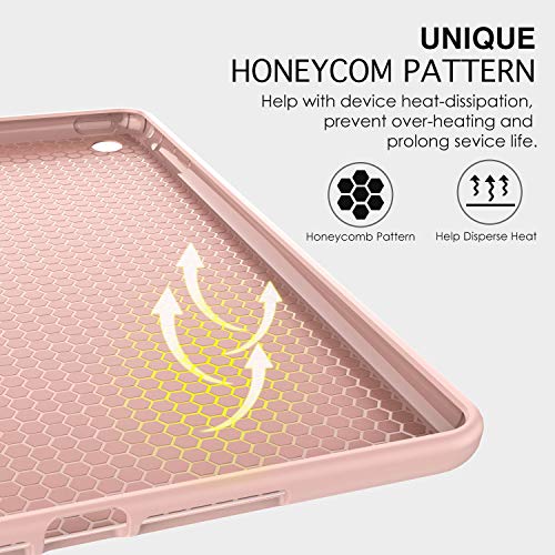 MoKo Funda Compatible con iPad Mini 3/2 / 1, Superior Delgada Protectora Case con Tapa Trasera Esmerilada Translúcida Compatible con Apple iPad Mini 1/Mini 2/Mini 3 - Oro Rosa MoKo Funda Compatible con iPad Mini 3/2 / 1, Superior Delgada Protectora Case con Tapa Trasera Esmerilada Translúcida Compatible con Apple iPad Mini 1/Mini 2/Mini 3 - Oro Rosa