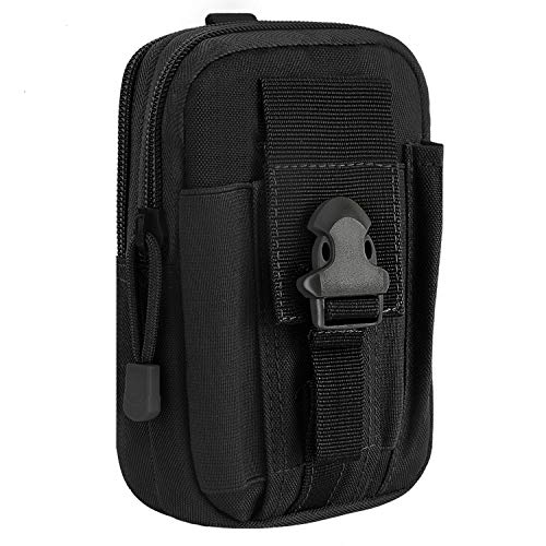 MoKo Molle Edc Bolso Universal del Senderismo de Móvil Compatible con el Teléfono de 6.7", iPhone SE 2020, iPhone 12 Mini/12 Pro MAX/iPhone 11 Pro MAX, Galaxy S10 e / S10 / S10 Plus - Negro MoKo Molle Edc Bolso Universal del Senderismo de Móvil Compatible con el Teléfono de 6.7", iPhone SE 2020, iPhone 12 Mini/12 Pro MAX/iPhone 11 Pro MAX, Galaxy S10 e / S10 / S10 Plus - Negro
