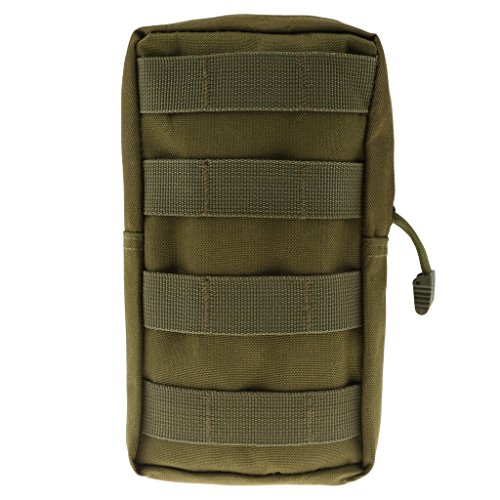 Molle Bolsa Para Uso General Táctico Modular De Accesorios De Camuflaje Militar Bolsa - Verde, for 15inch Macbook