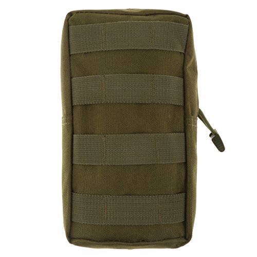 Molle Bolsa Para Uso General Táctico Modular De Accesorios De Camuflaje Militar Bolsa - Verde, for 15inch Macbook