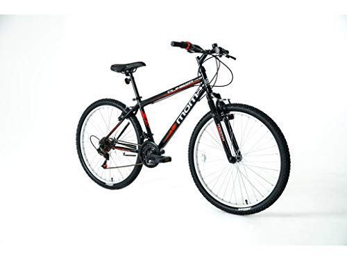 Moma Bikes Bicicleta Montaña MTB26 CLIMBER, 21vel, frenos V-Brake, llantas de aluminio, L-XL (170-190cm)