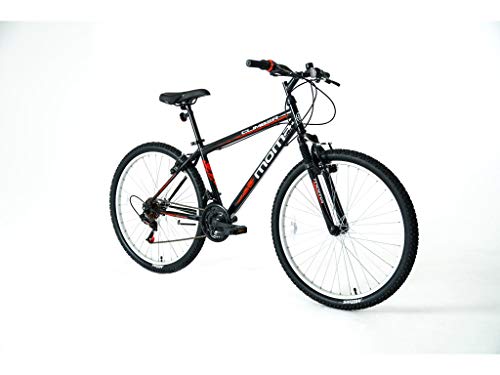 Moma Bikes Bicicleta Montaña MTB26 CLIMBER, 21vel, frenos V-Brake, llantas de aluminio, S-M (150-169cm) Moma Bikes Bicicleta Montaña MTB26 CLIMBER, 21vel, frenos V-Brake, llantas de aluminio, S-M (150-169cm)