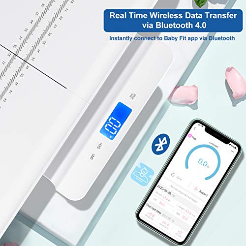 MOMMED Báscula digital Bluetooth para bebé, báscula multifunción para mascotas y bebés, báscula de peso para bebés con aplicación, escala precisa para bebés recién nacidos, mascotas, perro, gato MOMMED Báscula digital Bluetooth para bebé, báscula multifunción para mascotas y bebés, báscula de peso para bebés con aplicación, escala precisa para bebés recién nacidos, mascotas, perro, gato