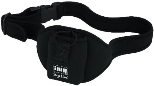 Monacor TXS-10BELT/SW - Riñonera para emisor de petaca Monacor TXS-10BELT/SW - Riñonera para emisor de petaca