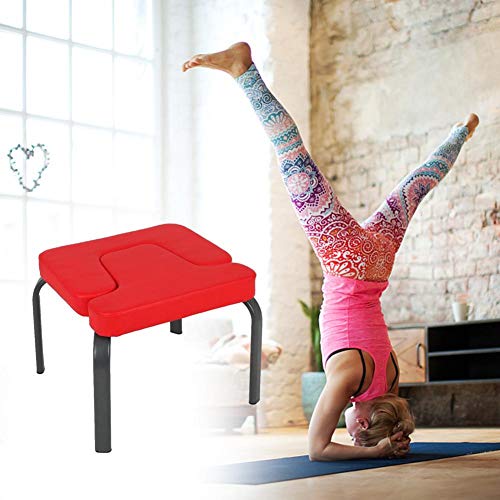 Mondayup Taburete para Cabeza, Silla de inversión para Yoga, Banco de Soporte para la Cabeza, Silla de Yoga, Ejercicio, Equipo para el Cuerpo, 43 x 42 x 37 cm Mondayup Taburete para Cabeza, Silla de inversión para Yoga, Banco de Soporte para la Cabeza, Silla de Yoga, Ejercicio, Equipo para el Cuerpo, 43 x 42 x 37 cm