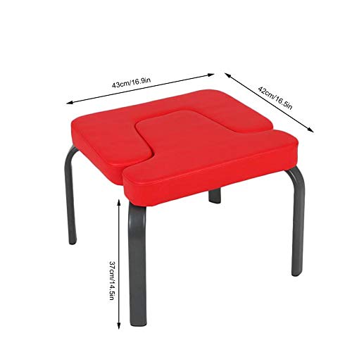 Mondayup Taburete para Cabeza, Silla de inversión para Yoga, Banco de Soporte para la Cabeza, Silla de Yoga, Ejercicio, Equipo para el Cuerpo, 43 x 42 x 37 cm Mondayup Taburete para Cabeza, Silla de inversión para Yoga, Banco de Soporte para la Cabeza, Silla de Yoga, Ejercicio, Equipo para el Cuerpo, 43 x 42 x 37 cm