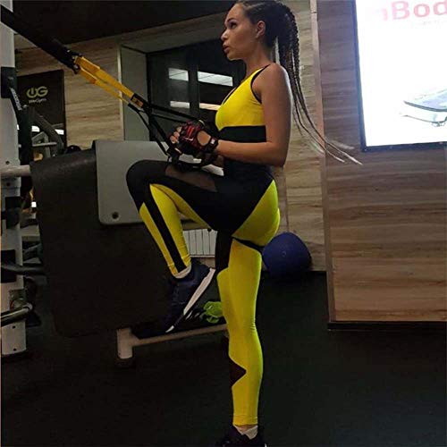 Mono del Deporte de la Yoga de Las Mujeres, gimnasios sin Mangas del Entrenamiento del Ajuste sin Mangas de los gimnasios Mono del Deporte de la Yoga de Las Mujeres, gimnasios sin Mangas del Entrenamiento del Ajuste sin Mangas de los gimnasios