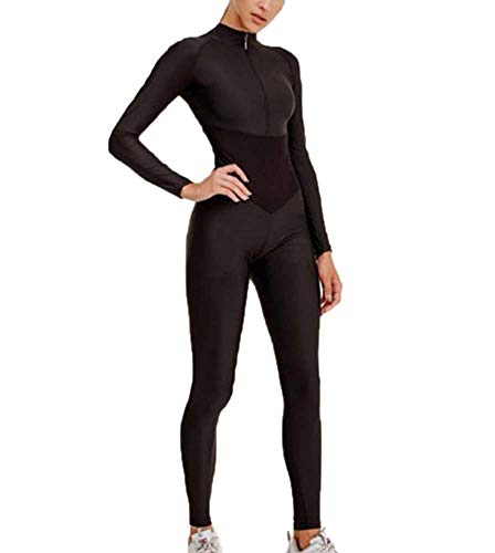 Mono Deportivo de Yoga para Mujer, Gimnasia, Fitness, Manga Larga, Entrenamiento Ajustado, Monos Mono Deportivo de Yoga para Mujer, Gimnasia, Fitness, Manga Larga, Entrenamiento Ajustado, Monos
