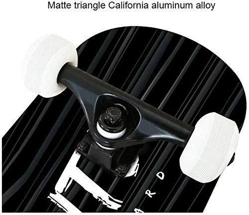 Monopatín Longboard Cruiser Completo Skateboard Trucos de estilo libre de Longboard monopatín completo crucero profesional combado doble Patín calle cepillo crucero for principiantes Niñas Niños Niños Monopatín Longboard Cruiser Completo Skateboard Trucos de estilo libre de Longboard monopatín completo crucero profesional combado doble Patín calle cepillo crucero for principiantes Niñas Niños Niños