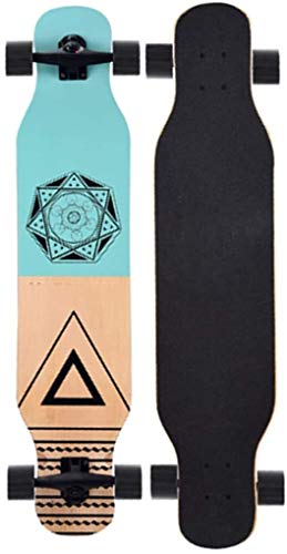 Monopatín Longboard de Osprey Profesional 42 pulgadas trucos Freestyle Longboard Patín de la calle Junta de cepillo crucero for adolescentes principiantes Niñas Niños Adolescentes Adultos Niños Monopatín Longboard de Osprey Profesional 42 pulgadas trucos Freestyle Longboard Patín de la calle Junta de cepillo crucero for adolescentes principiantes Niñas Niños Adolescentes Adultos Niños