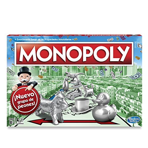 Monopoly - Clásico, Edad recomendada: a partir de 8 años (Hasbro C1009105)