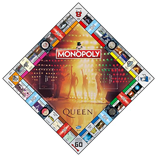 Monopoly - Oficial queen - merchandising música, Inglés Monopoly - Oficial queen - merchandising música, Inglés