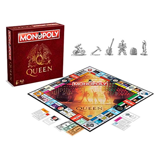 Monopoly - Oficial queen - merchandising música, Inglés Monopoly - Oficial queen - merchandising música, Inglés