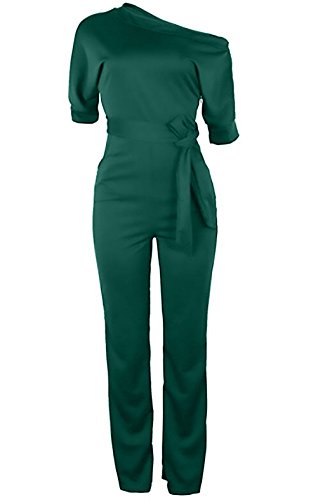 Monos De Vestir Mujer Largos Elegante Hombro Inclinado 3/4 Manga Alto Cintura Sencillos Color Solido Joven Moda Monos Largos Monos De Fiesta Vestir Verano Jumpsuit Playsuits Monos De Vestir Mujer Largos Elegante Hombro Inclinado 3/4 Manga Alto Cintura Sencillos Color Solido Joven Moda Monos Largos Monos De Fiesta Vestir Verano Jumpsuit Playsuits