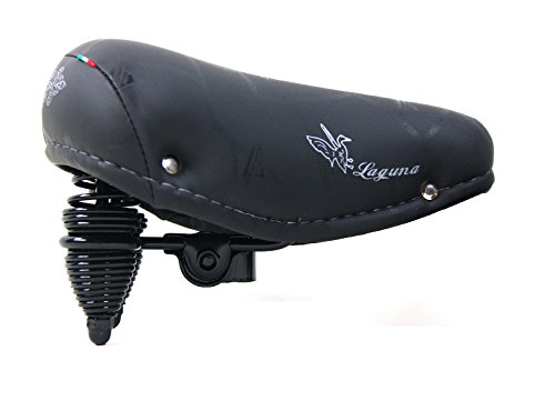 MONTEGRAPPA Sillín Laguna con muelles ideal para bicicleta Graziella – Holanda – City Bike – Color negro MONTEGRAPPA Sillín Laguna con muelles ideal para bicicleta Graziella – Holanda – City Bike – Color negro